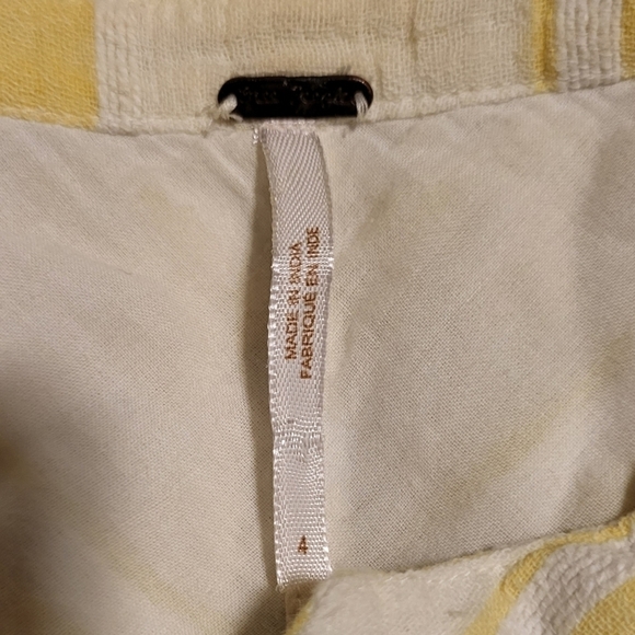 VTG Free People Gauze button top - Picture 7 of 8